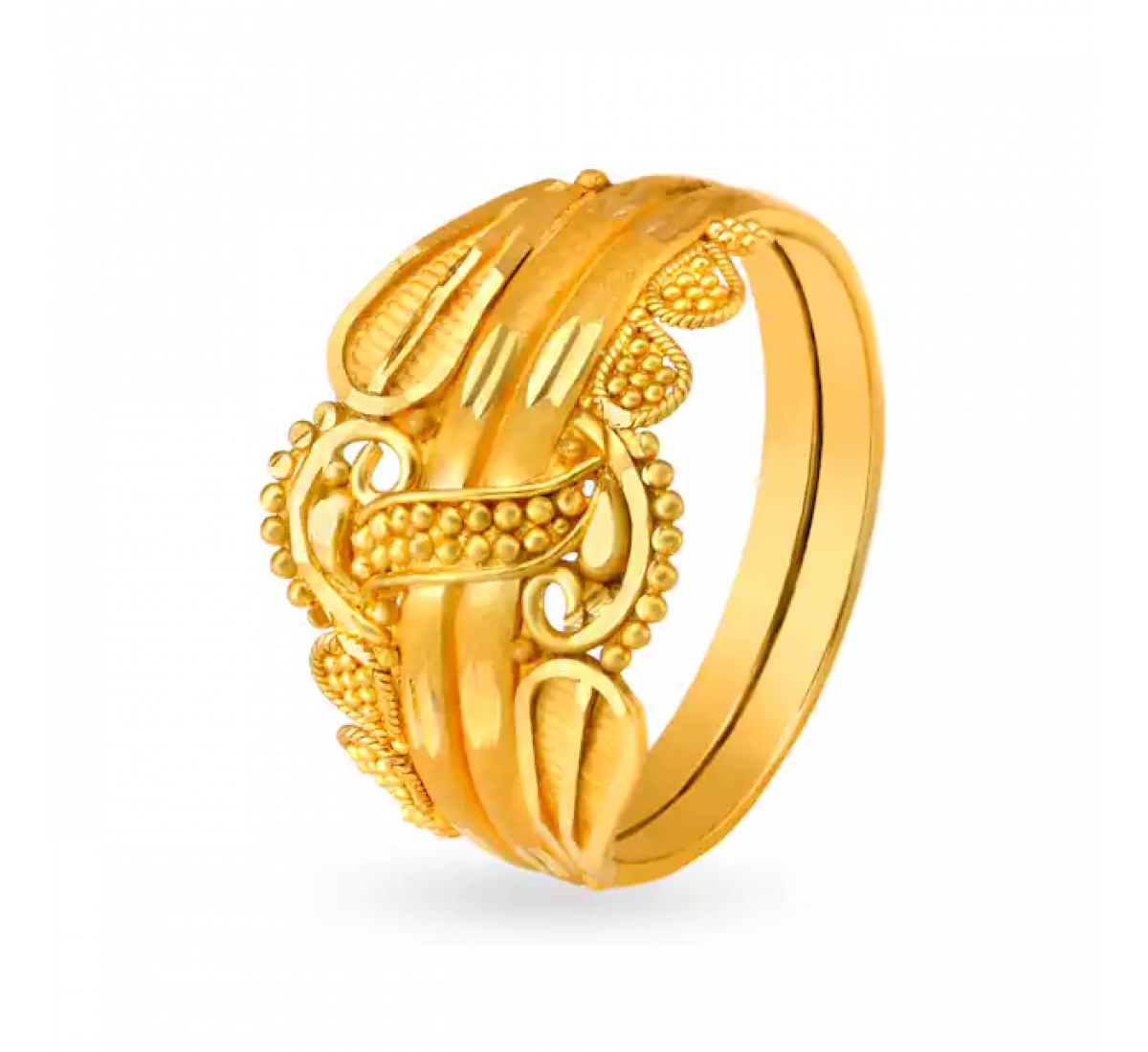 Peregrine Filigree Gold Ring