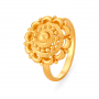 Satyana Glow Floral Gold Ring