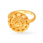 Satyana Glow Floral Gold Ring