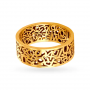 Quirky Alphabet Gold Ring