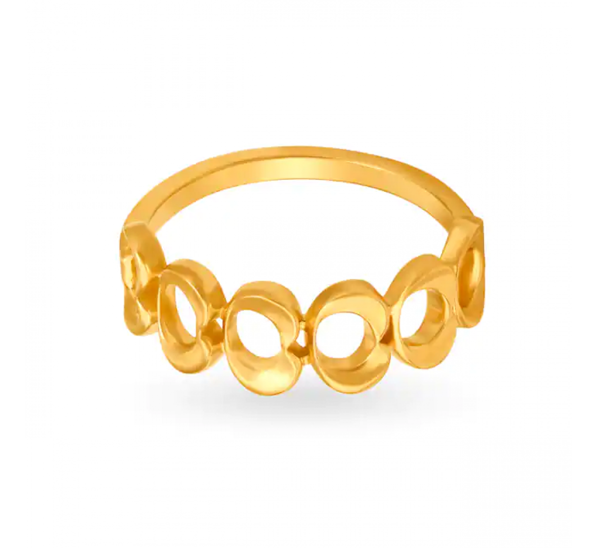 Stylish Open Design Gold Ring