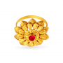 Lustrous Royal Gold Ring