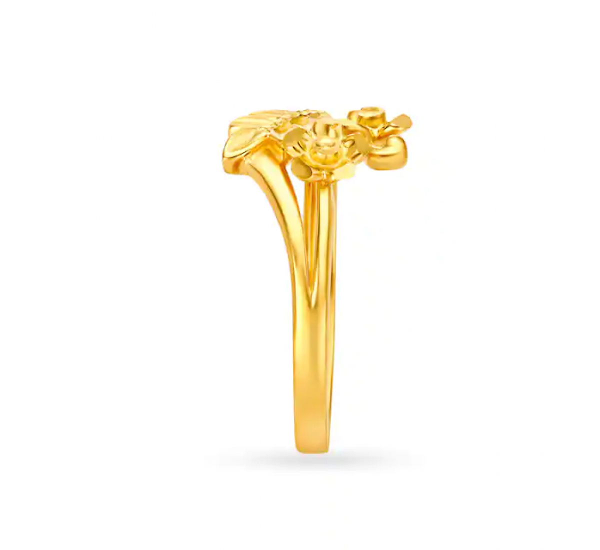 Stellar Floral Gold Ring
