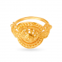 Elaborate Tiered Gold Ring