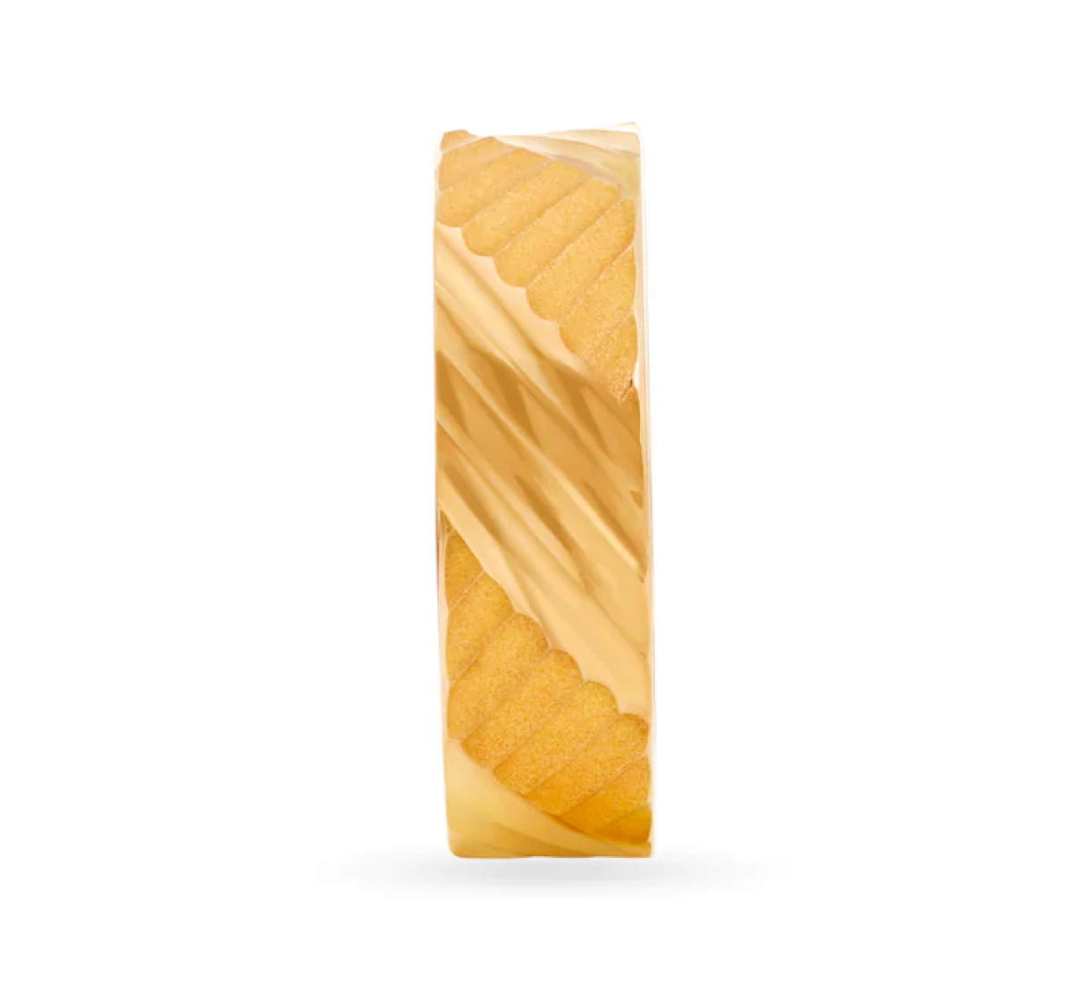 Handsome Gold Striped Ring