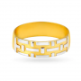 Geometric Gold Ring