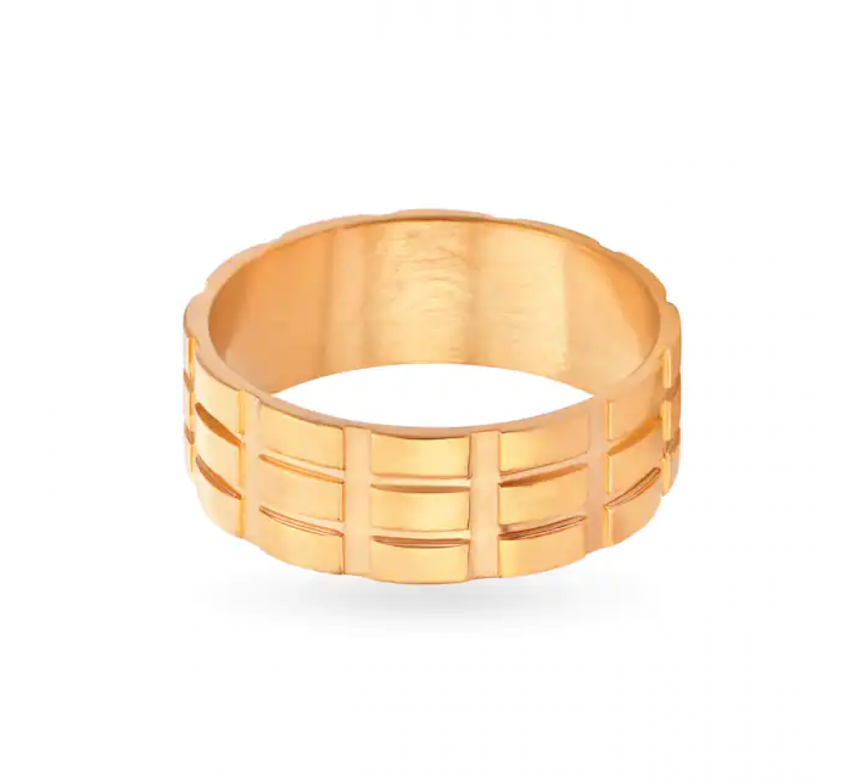 Mavis Pattern Gold Challa Ring