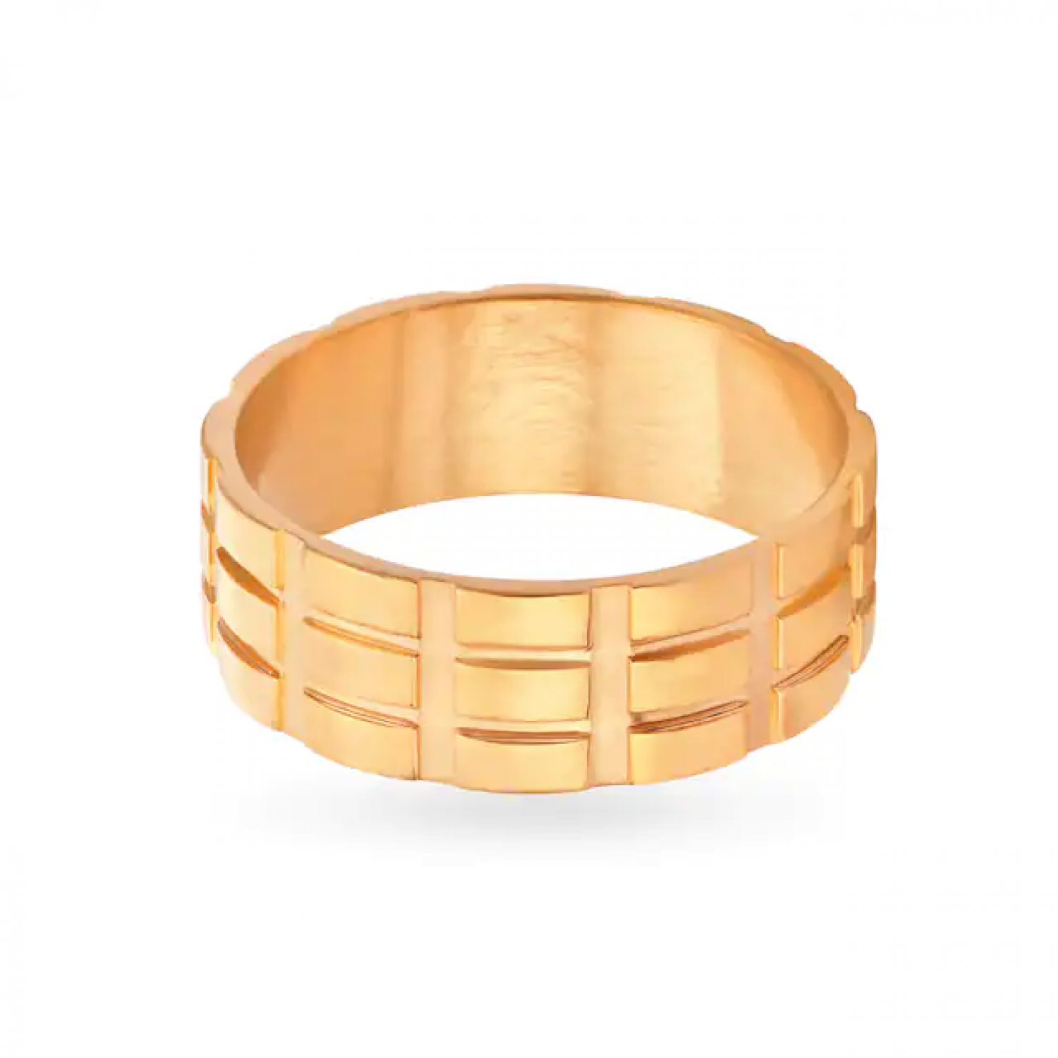 Mavis Pattern Gold Challa Ring