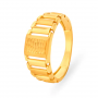 Stylish Gold Mesh Ring