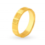 Elegant Gold Geometric Ring