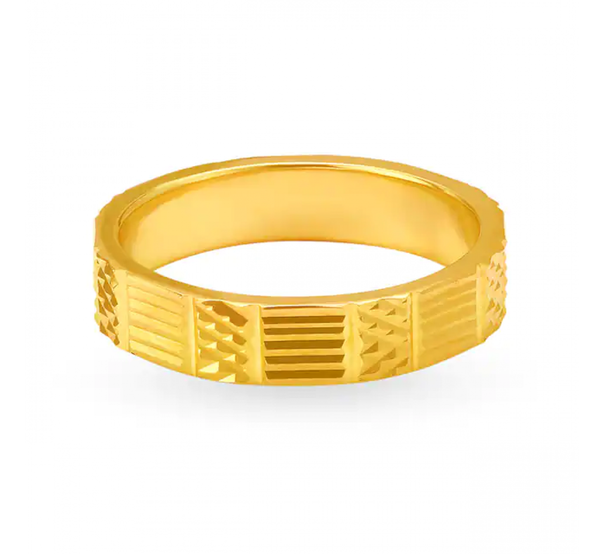 Elegant Gold Geometric Ring