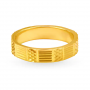 Elegant Gold Geometric Ring
