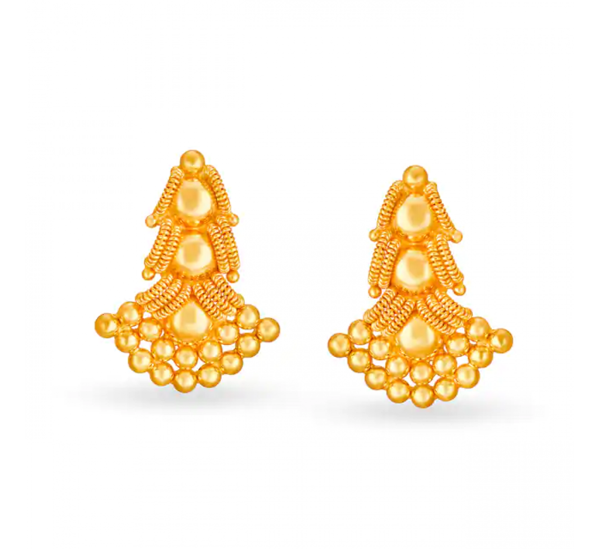 Exquisite Gold Drop Earrings