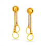 Mahi Drop Gold Earrings