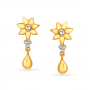 Luken Gold Flower Earrings