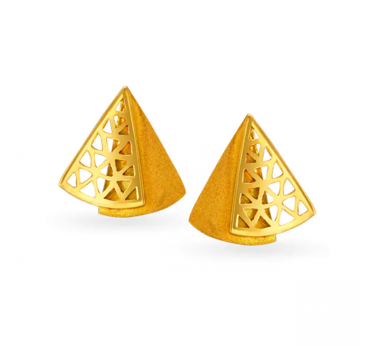 Sophisticated Gold Studs