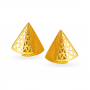 Sophisticated Gold Studs