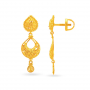 Sienna Drop Gold Earrings