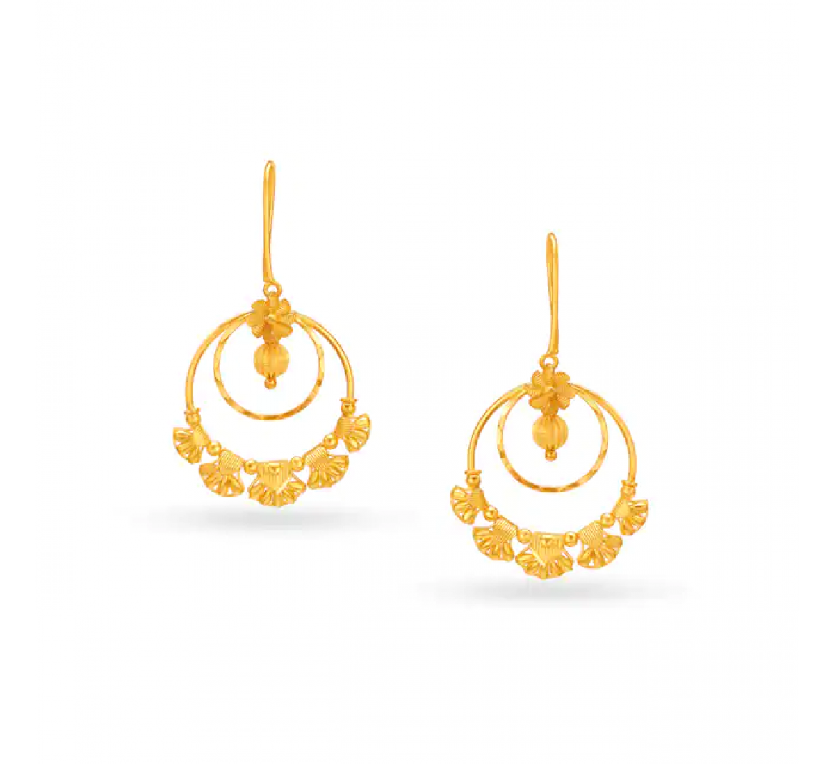 Large Hoop Gold Earrings