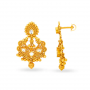 Glorious Kundan Gold Earrings