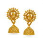 Himani Gold Jhumka Earrings