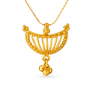 Simplistic Gold Pendant