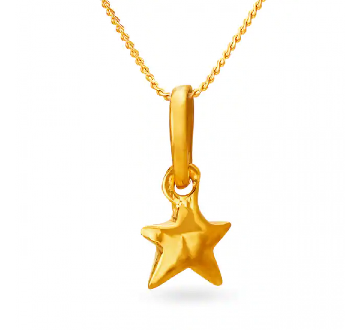 Endearing Gold Star Pendant