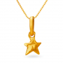Endearing Gold Star Pendant
