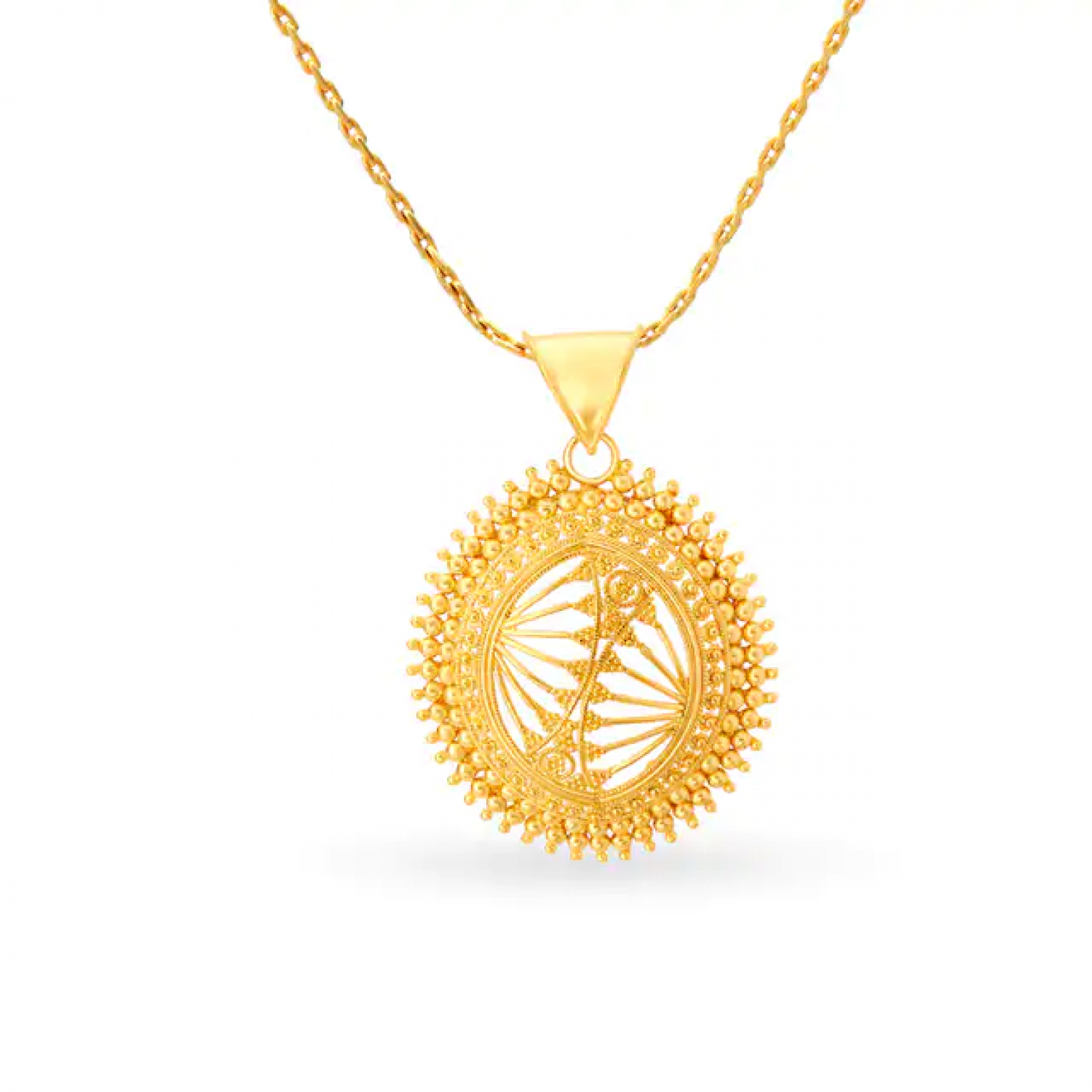 Claudia Gold Pendant