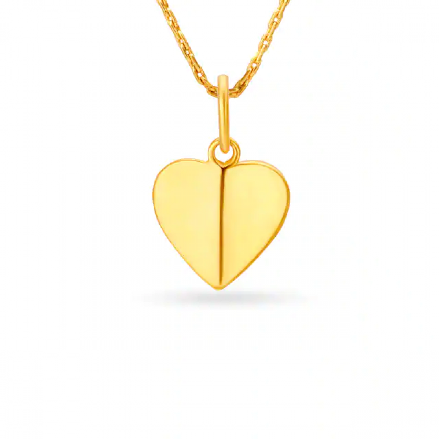 Adorable Heart Gold Pendant