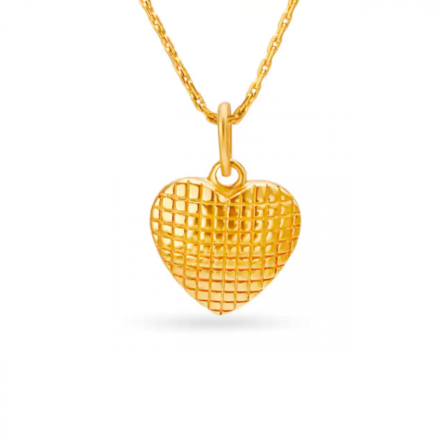 Demetria Heart Gold Pendant