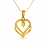 Lovely Gold Heart Pendant