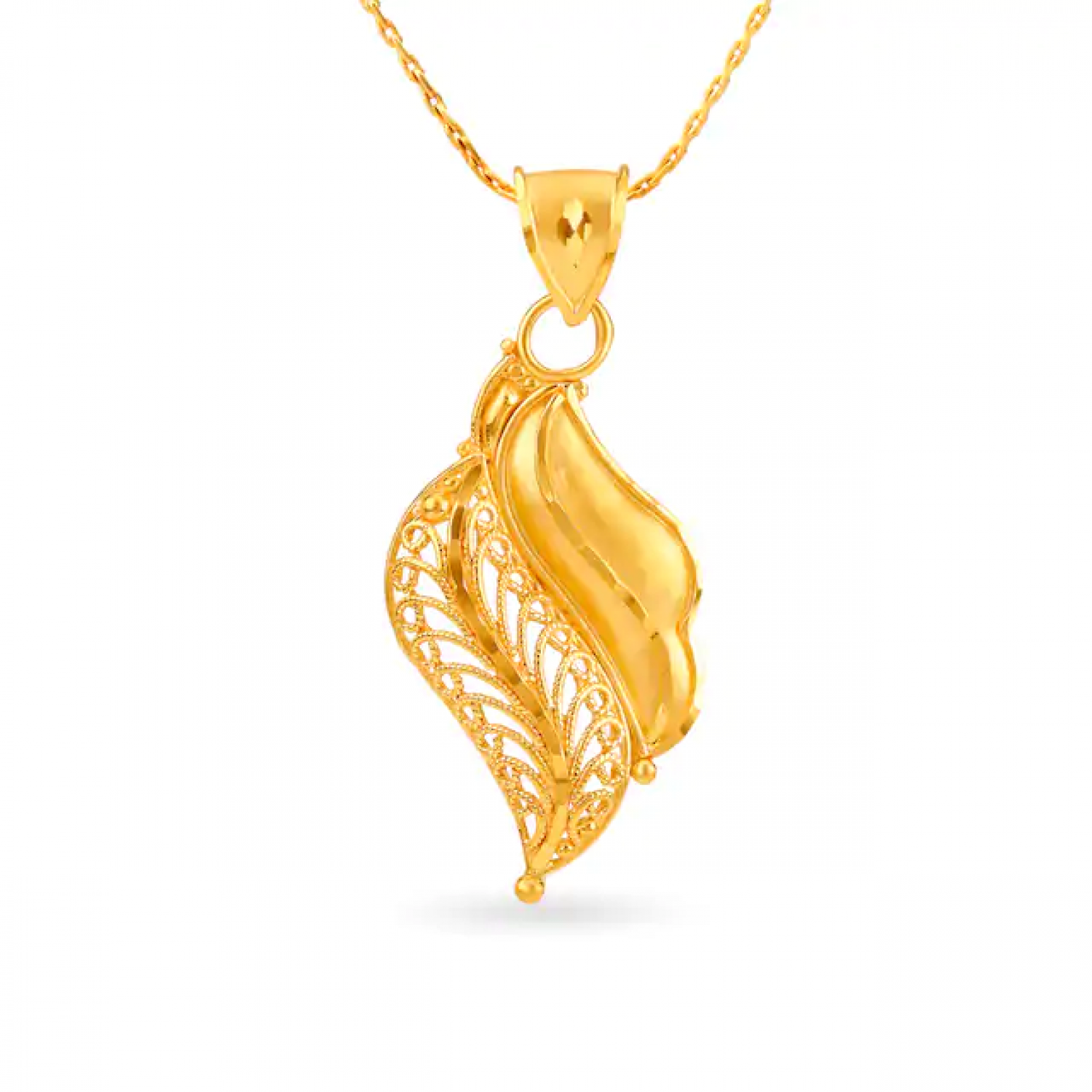 Marcus Filigree Gold Pendant