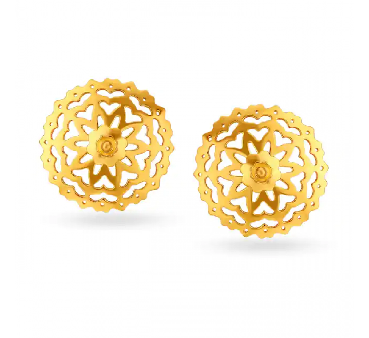 Hayes Floral Gold Pendant Set