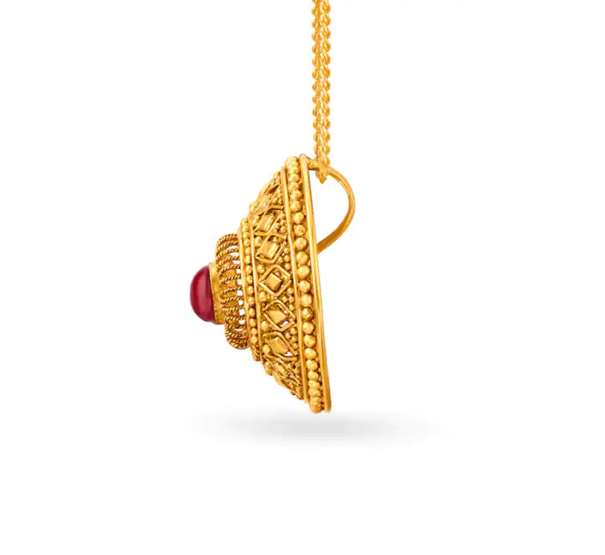 Rustic Gold Pendant Set