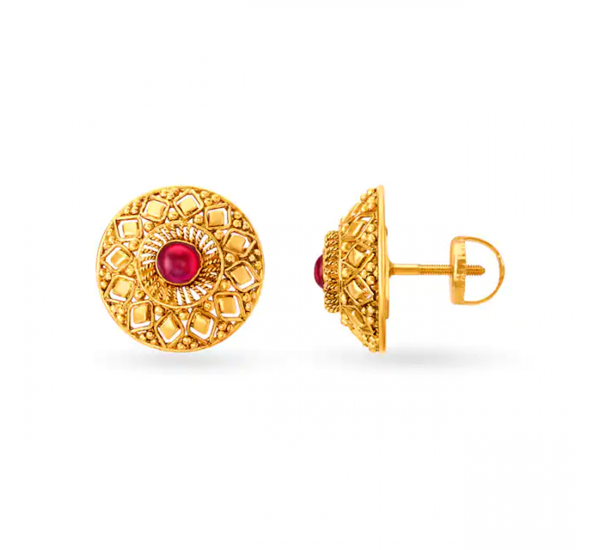 Rustic Gold Pendant Set