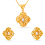 Splendid Gold Pendant Set