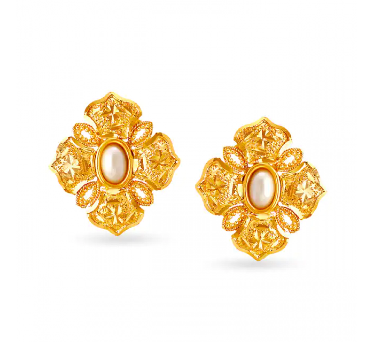 Splendid Gold Pendant Set