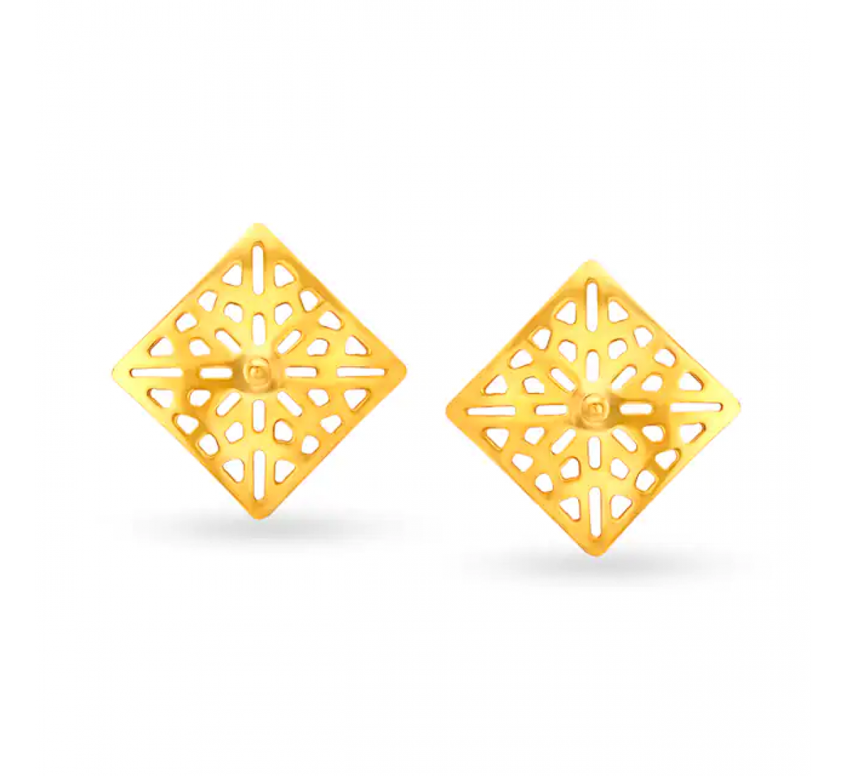 Geometeic Gold Pendant Set