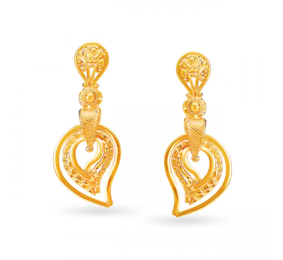 Stunning Gold Pendant Set