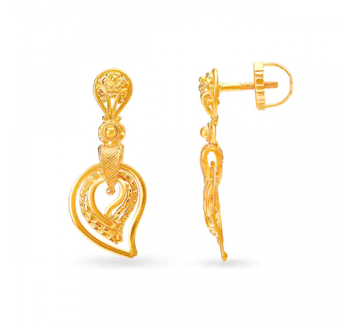 Stunning Gold Pendant Set