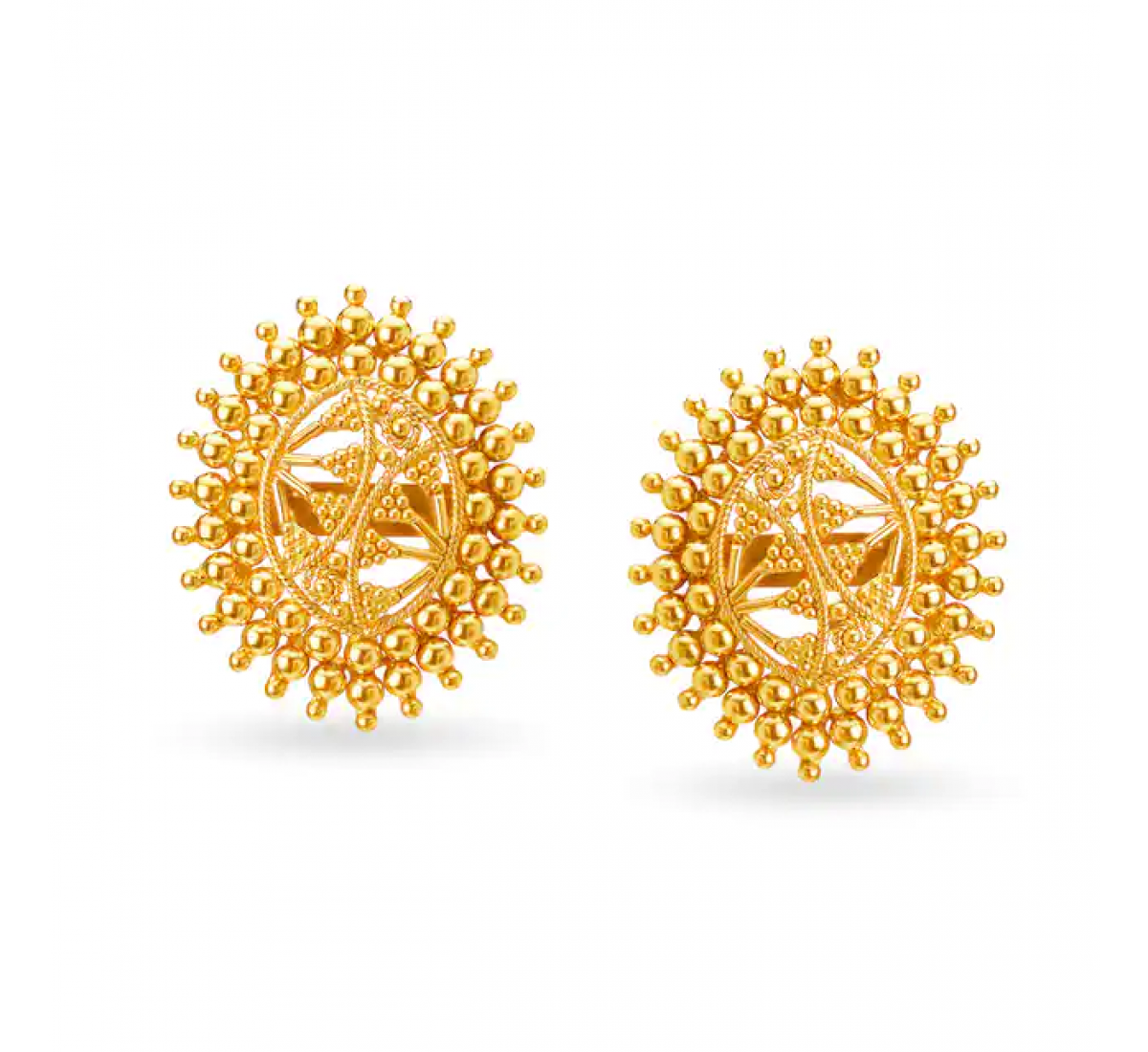 Radiant Gold Pendant Set