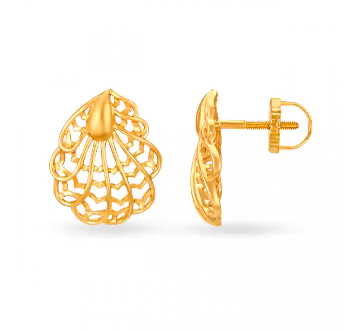 Leo Gold Peacock Pendant Set