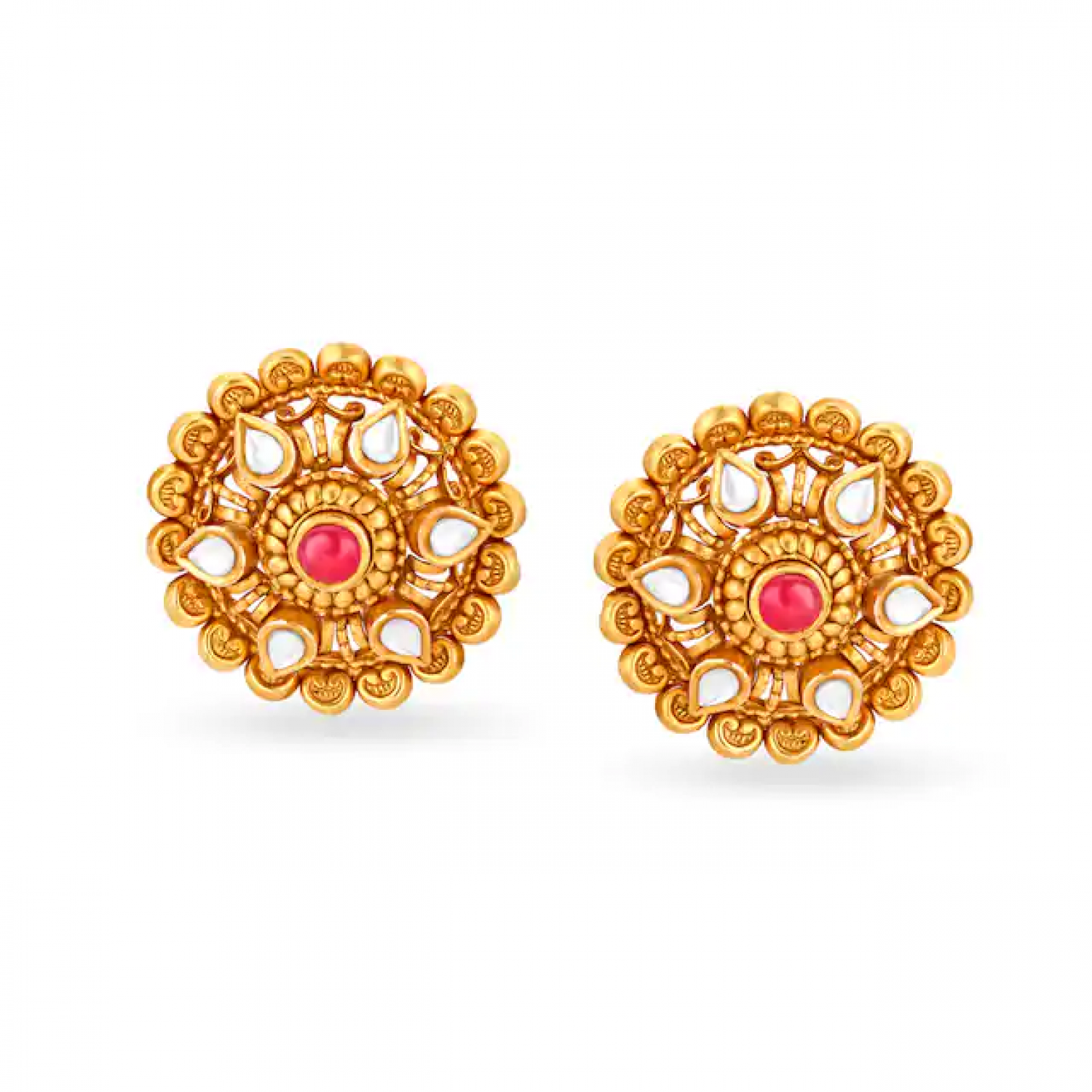 Enchanting Gold Pendant Set