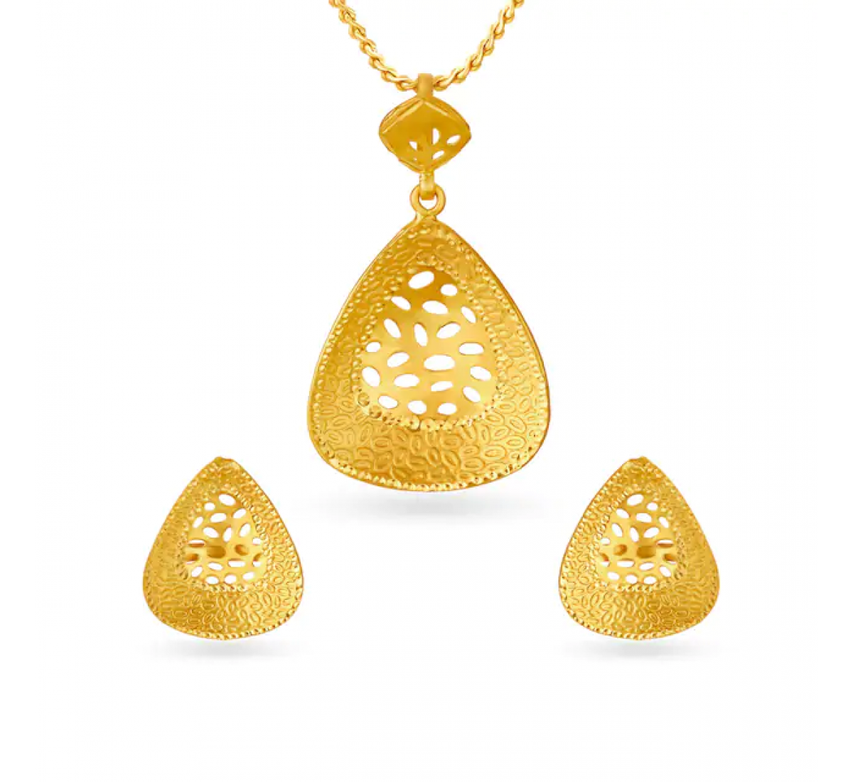 Wilfred Bold Gold Pendant Set