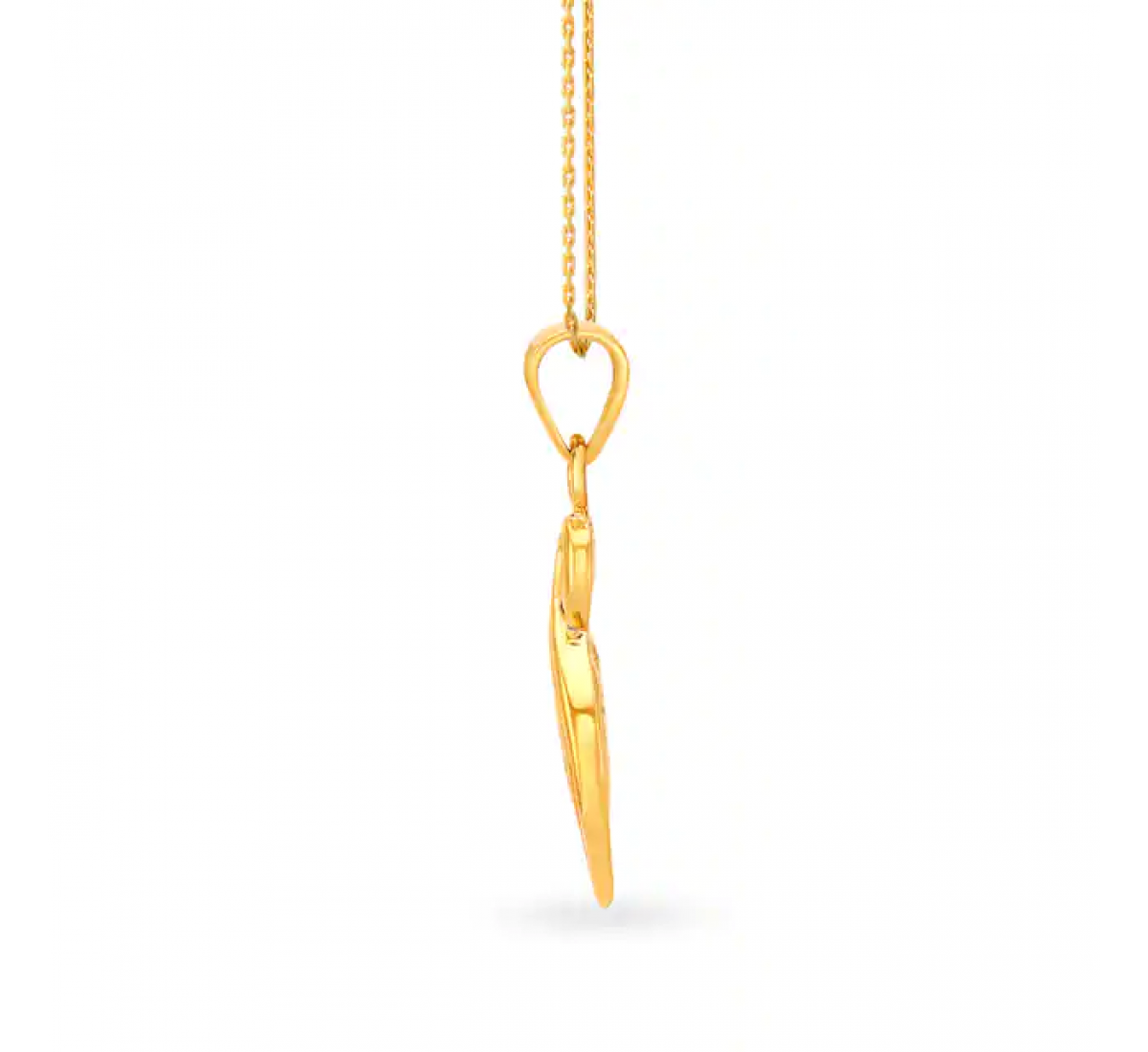 Hugo Infinity Gold Pendant Set