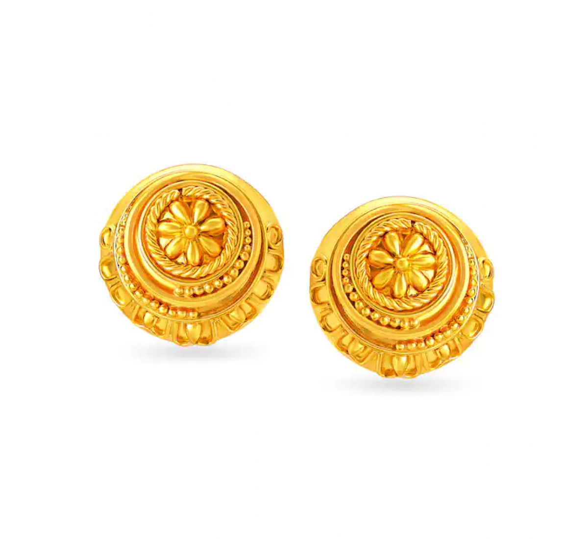 Elegant Gold Pendant Set