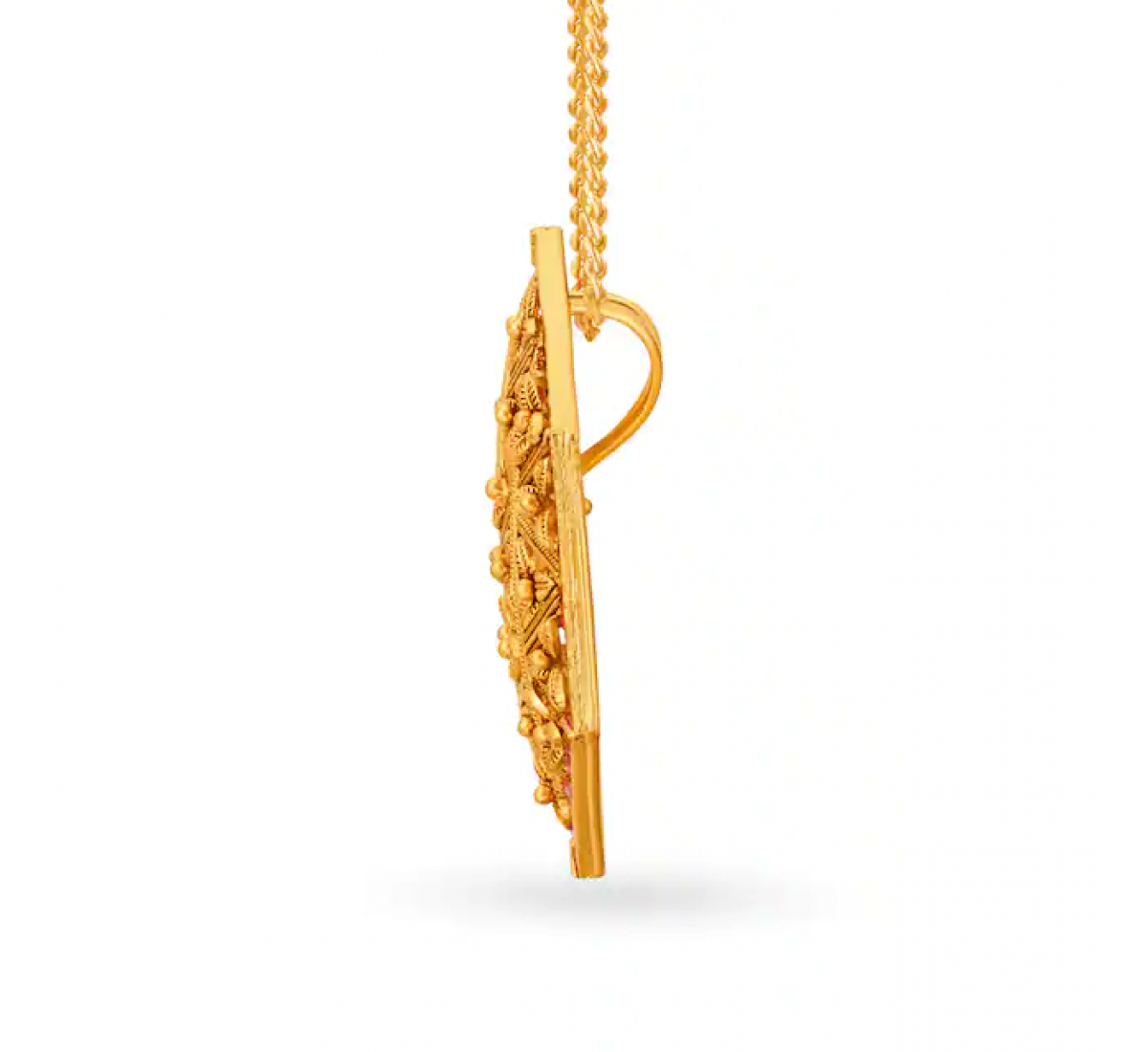 Renuka Gold Pendant Set