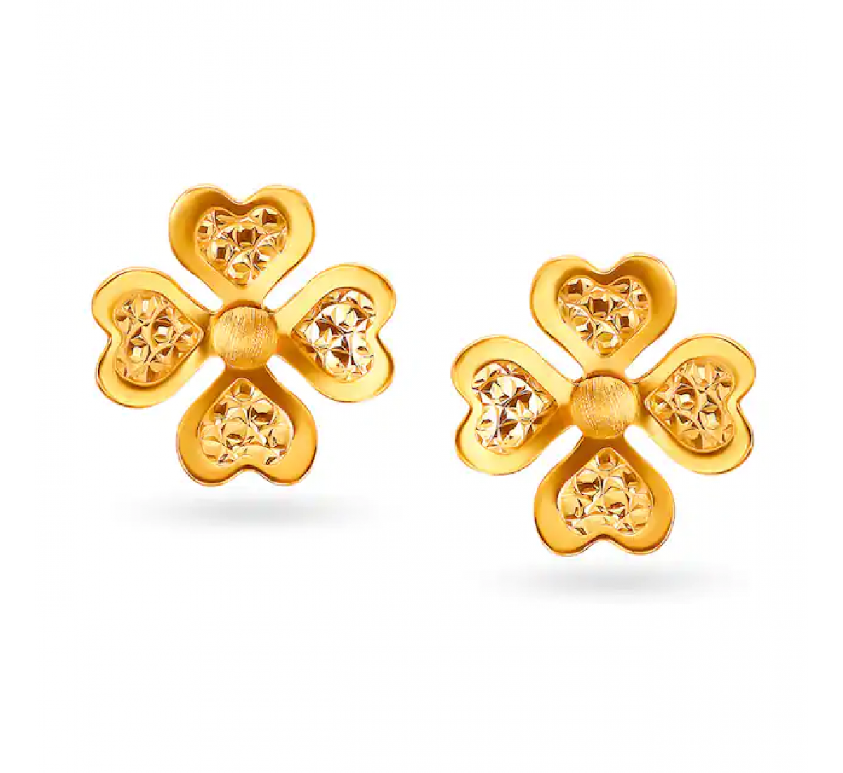 Lydia Floral Gold Pendant Set