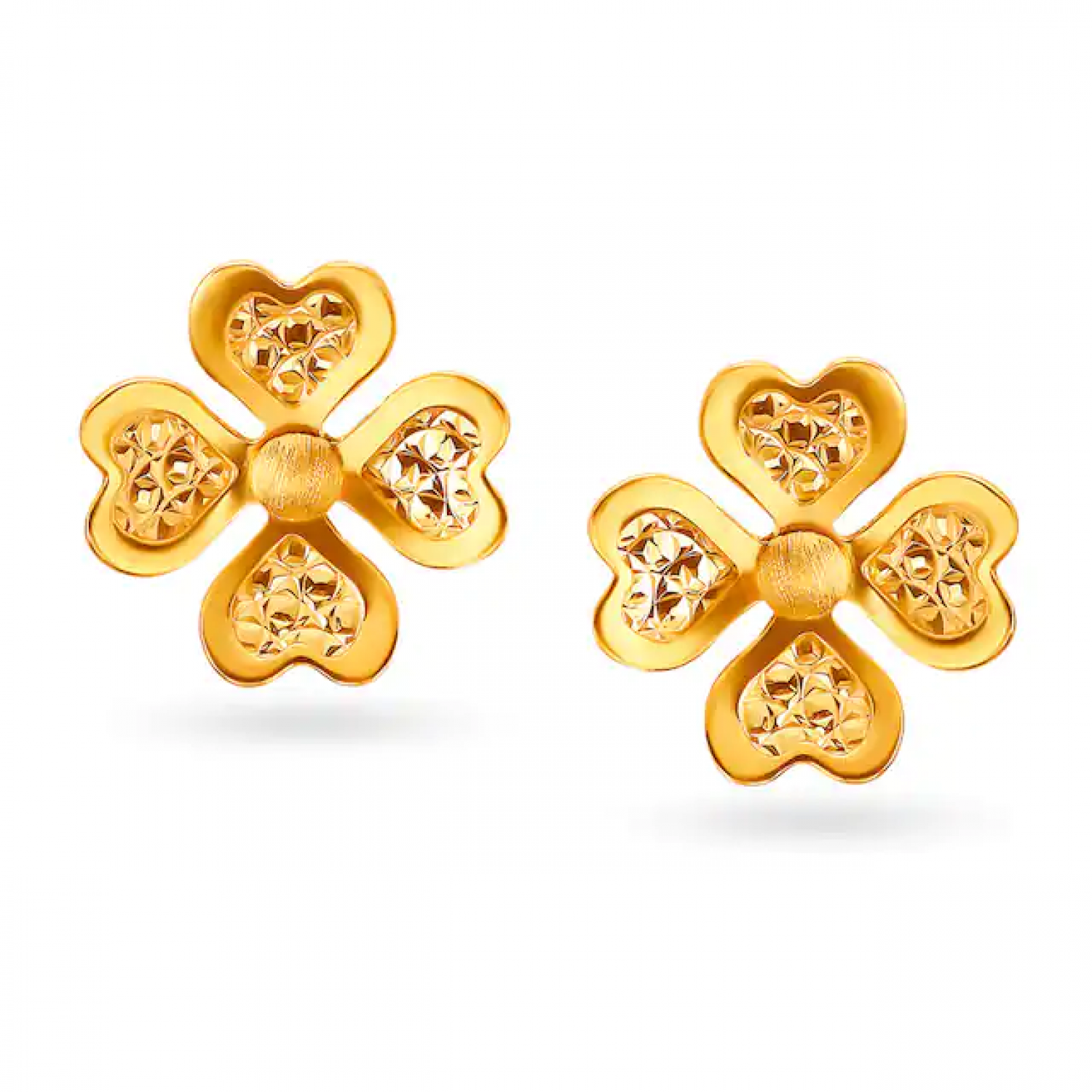 Lydia Floral Gold Pendant Set